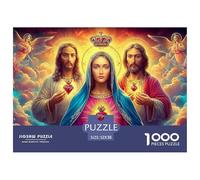Jesus AscensionOverwhelming 1000-Piece Jigsaw Puzzles for Adults A Crusade Through Impossible, Hard, And Difficult Challenging Puzzle Games - The Most Prestigious Gift for Adult And Teenage Conqueror