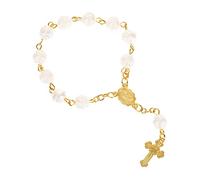 Jesus Baptism Garland Bracelet for Beads String Pilgrimage Hand Chain Exquisite Prayer Rosary