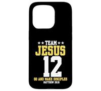 Jesus Baseball Team Jesus Christian Matthew 28:19 Verse Tee Case for iPhone 15 Pro