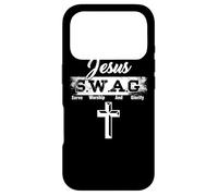 Jesus Believer God Worshiper SWAG Serve Worship And Glorify Case for iPhone 17 Pro