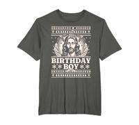 Jesus Birthday Boy - Happy Birthday Jesus Ugly Christmas T-Shirt