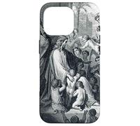Jesus Blessing the Children | Gustave Dore Print Case for iPhone 16 Pro