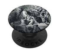 Jesus Blessing the Children | Gustave Dore Print PopSockets Adhesive PopGrip
