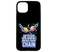 Jesus Breaks Every Chain Case for iPhone 15 Plus