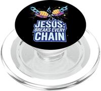 Jesus Breaks Every Chain PopSockets PopGrip for MagSafe