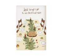 Jesus Brings Light to Our Table Canvas Poster Bedroom Decor Landscape Office Room Decor Gift 24x36inch(60x90cm)