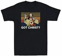 Jesus Buddy Christ Funny Comedy Movie Men's T-Shirt Cotton Tee Black XXL