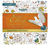 Jesus Calling Adult Coloring Book: Creative Coloring and Hand Lettering: Find Peace and Encouragement in Jesus' Words with Creative Coloring