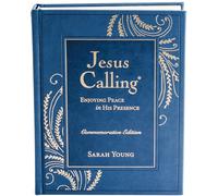 Jesus Calling -NEW- Commemorative Edition : Enjoying Peace in His Presence (A 365-Day Devotional, Includes 12 NEW Bonus Devotions and 12 Letters from the Author)