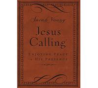 Jesus Calling, Small Brown Leathersoft, with Scripture References: Enjoying Peace in His Presence (A 365-Day Devotional) (Jesus Calling (R))