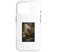 Jesus Calming the Storm Biblical Art Print of Hope and Trust Case for iPhone 16 Pro