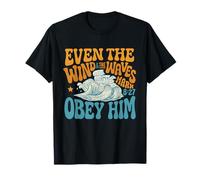Jesus Calms The Storm Inspirational T-Shirt