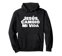 Jesus Cambio Mi Vida Christian Faith Testimony Inspiration Pullover Hoodie