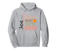 Jesus Can Heal What Youre Hiding Pumpkin Faith Pullover Hoodie