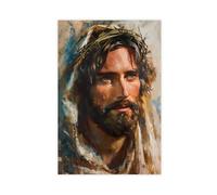 Jesus Canvas Poster Print, Jesus Wall Art Bible Decor Christian Canvas Print Decor, Religious Wall Art Poster(9)
