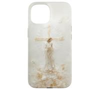 Jesus Carry Your Cross Minimalist Christian Faith Art Case for iPhone 15