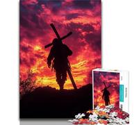 Jesus Carrying The Cross 1000 Piece Jigsaw Puzzles for Adults,Family Game Stress Reliever Difficult Challenge Artists Collection,Fine Art 50x75cm