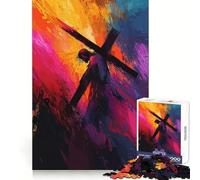 Jesus Carrying The Cross Painting Adult Jigsaw Puzzle1000 Pieces Strong Logic Precise Connection Joyful Challenge Premium Gift (38x52cm)