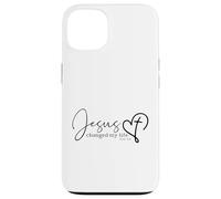 Jesus Changed My Life 2 Corinthians 5:17 Bible Verse Gift Case for iPhone 13