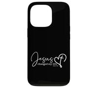 Jesus Changed My Life 2 Corinthians 5:17 Bible Verse Gift Case for iPhone 13 Pro
