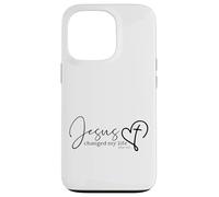 Jesus Changed My Life 2 Corinthians 5:17 Bible Verse Gift Case for iPhone 13 Pro