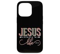 Jesus Changed My Life 2 Corinthians 5:17 Bible Verse Gift Case for iPhone 13 Pro