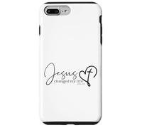 Jesus Changed My Life 2 Corinthians 5:17 Bible Verse Gift Case for iPhone 7 Plus/8 Plus