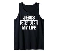 Jesus Changed My Life Ask Me How Bold Faith Advocate Bible Tank Top