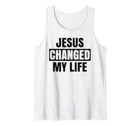 Jesus Changed My Life Ask Me How Bold Faith Advocate Bible Tank Top