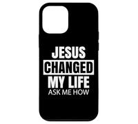 Jesus Changed My Life Ask Me How Bold Faith Bible Volunteer Case for iPhone 12 mini