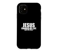 Jesus Changed My Life Ask Me How Christian Case for iPhone 11
