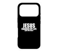 Jesus Changed My Life Ask Me How Christian Case for iPhone 17 Pro