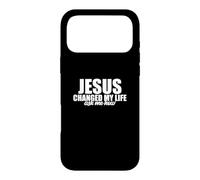 Jesus Changed My Life Ask Me How Christian Case for iPhone 17 Pro Max