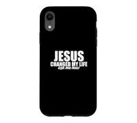 Jesus Changed My Life Ask Me How Christian Case for iPhone XR