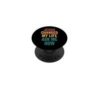 Jesus Changed My Life Ask Me How PopSockets Adhesive PopGrip