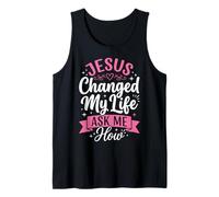 Jesus Changed My Life Ask Me How Tank Top