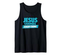 Jesus Changes Everything Christian Church Baptism Tank Top