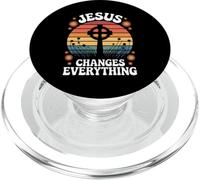 Jesus Changes Everything Faith Christian Baptism & Salvation PopSockets PopGrip for MagSafe