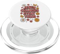 Jesus Changes Everything Faith Christian Baptism & Salvation PopSockets PopGrip for MagSafe