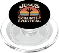 Jesus Changes Everything Faith Christian Baptism & Salvation PopSockets PopGrip for MagSafe