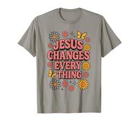 Jesus Changes Everything Faith Christian Baptism & Salvation T-Shirt