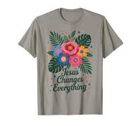 Jesus Changes Everything Faith Christian Baptism & Salvation T-Shirt