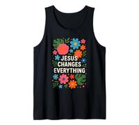 Jesus Changes Everything Faith Christian Baptism & Salvation Tank Top