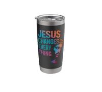Jesus Changes Everything Religious Christian Faith Stainless Steel Insulated Tumbler