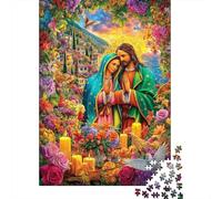 Jesus Christ 1000 Pieces Jigsaw Puzzle for Adults. Difficult Puzzle, Game Challenge Toy, Home Decoration 70x50cm/1000pcs