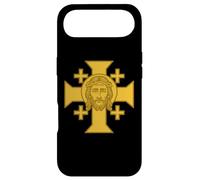 Jesus Christ and Jerusalem Cross - Kingdom of Jerusalem Case for iPhone Air