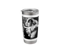 Jesus Christ and Mother Mary Stainless Steel Insulated Tumbler