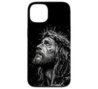 Jesus Christ Artistic Portrait Christian Religious Grunge Case for iPhone 13