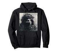 Jesus Christ as a rebel, resistance, Jesus Pullover Hoodie