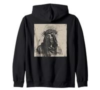Jesus Christ as a rebel, resistance, Jesus Zip Hoodie